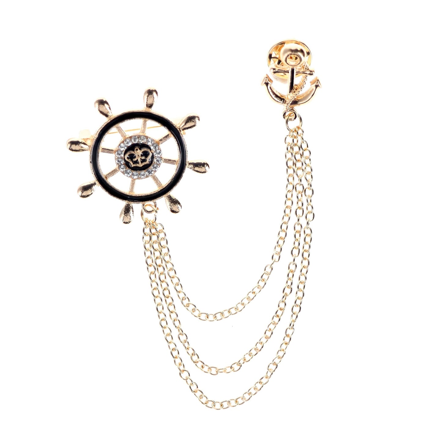 Vittorio Vico Men's Design Brooch in Gift Box