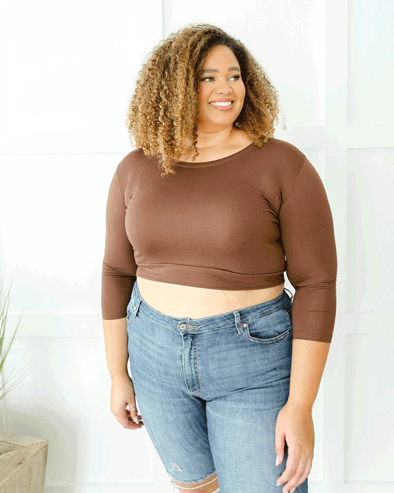 Classic 3/4 Sleeve Halftee - Concordia Style Boutique