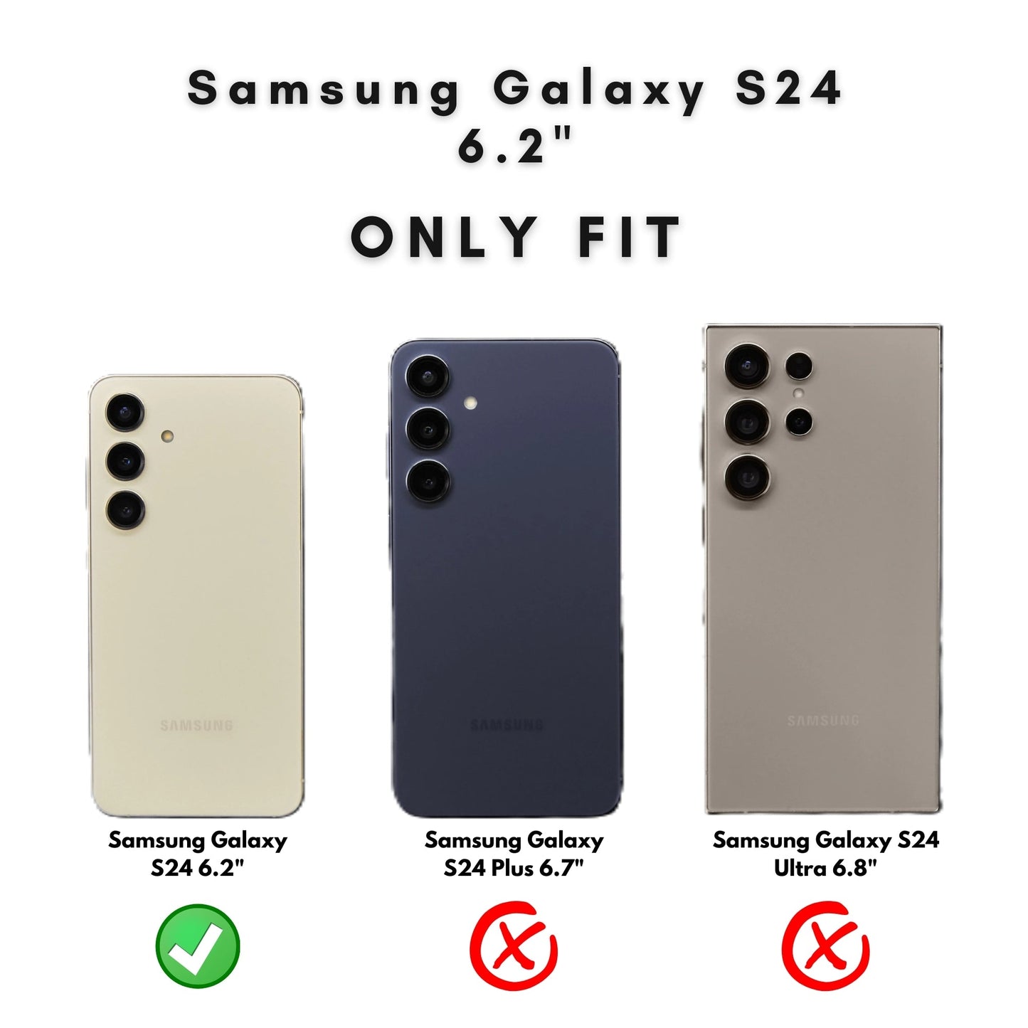 Buffalo Leather Samsung Galaxy S24 Wallet with Detachable Case - Concordia Style Boutique