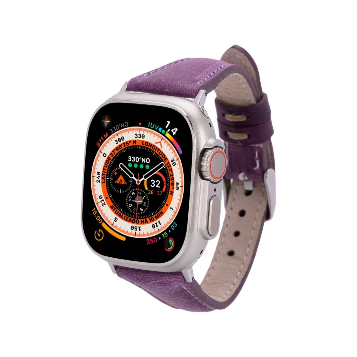 Buford Slim Leather Bands for Apple Watch 9, Ultra 2 & SE - Concordia Style Boutique