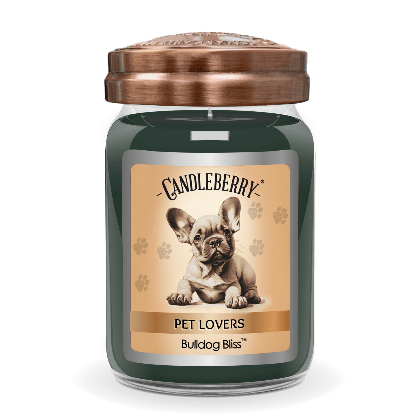 Bulldog Bliss - Large Jar Candle (Collective) - Concordia Style Boutique