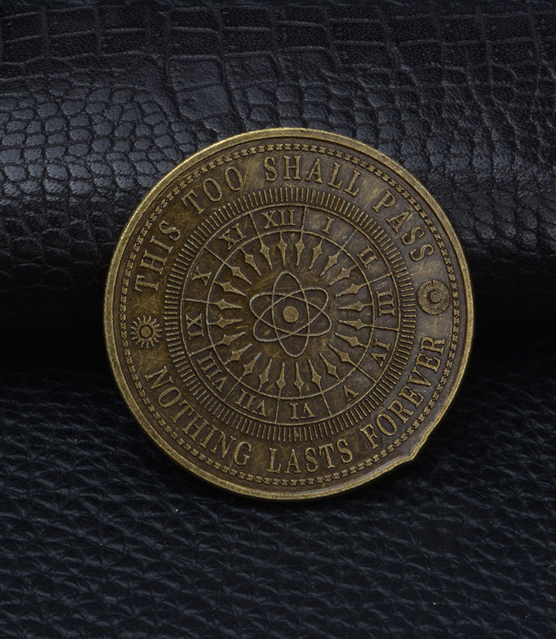 Embossed Tree Of Life Commemorative Coin - Concordia Style Boutique