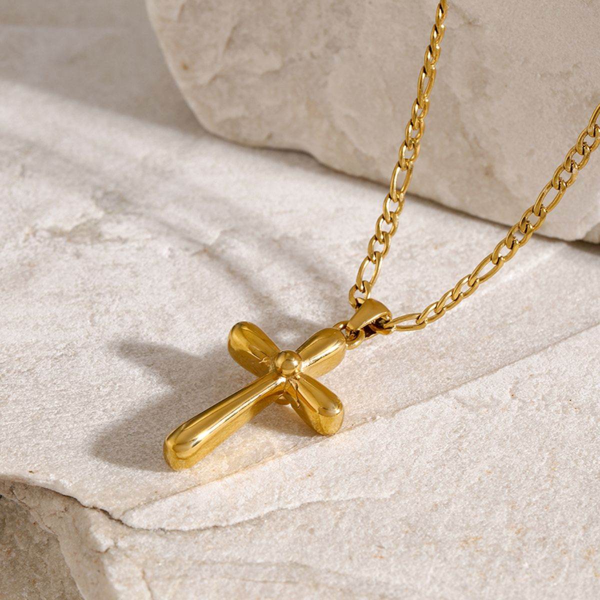 Stainless Steel Cross Necklace - Concordia Style Boutique