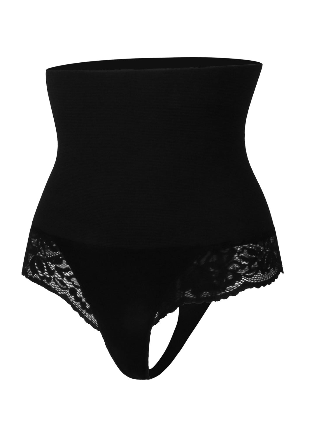Lace Detail High Waist Shaping Panty - Concordia Style Boutique