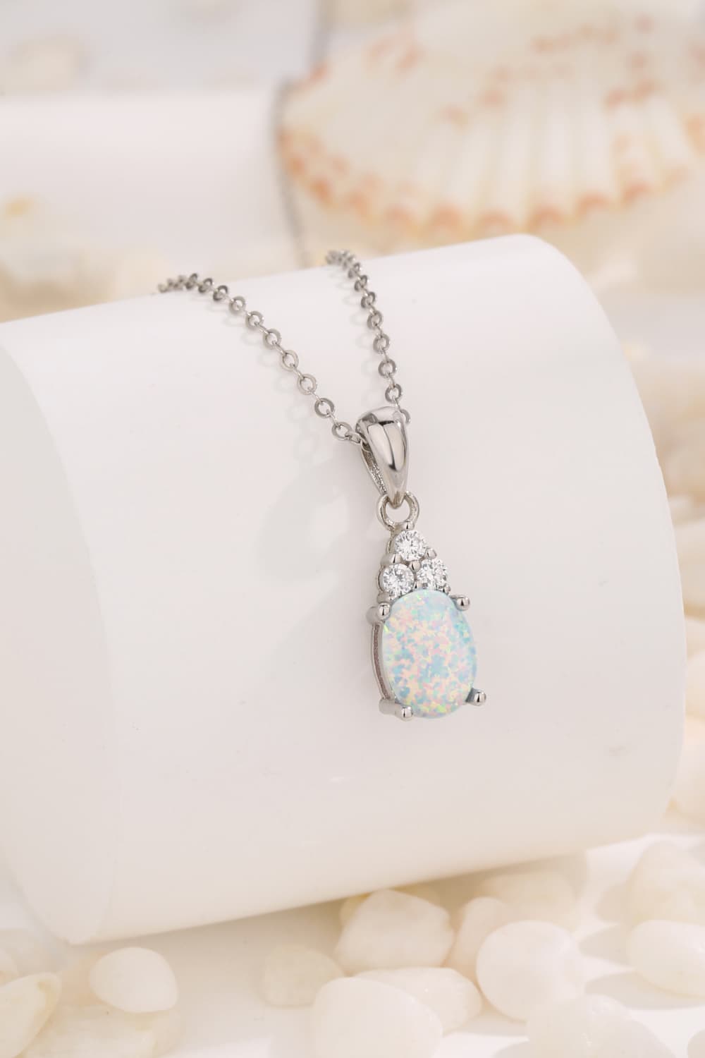 Find Your Center Opal Pendant Necklace - Concordia Style Boutique
