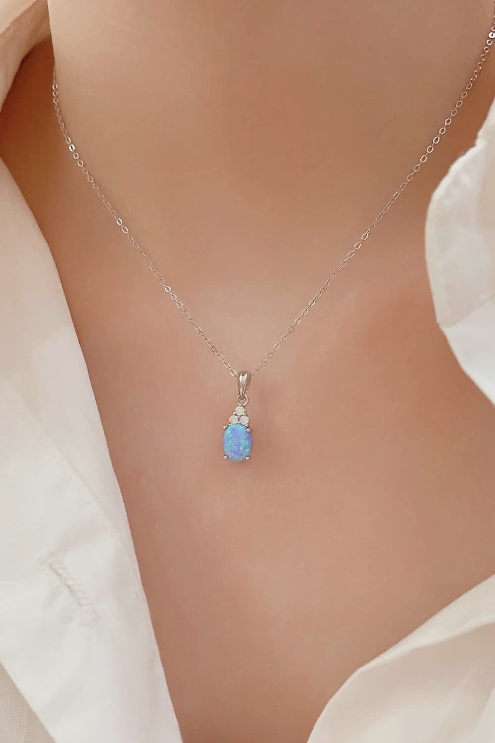 Find Your Center Opal Pendant Necklace - Concordia Style Boutique
