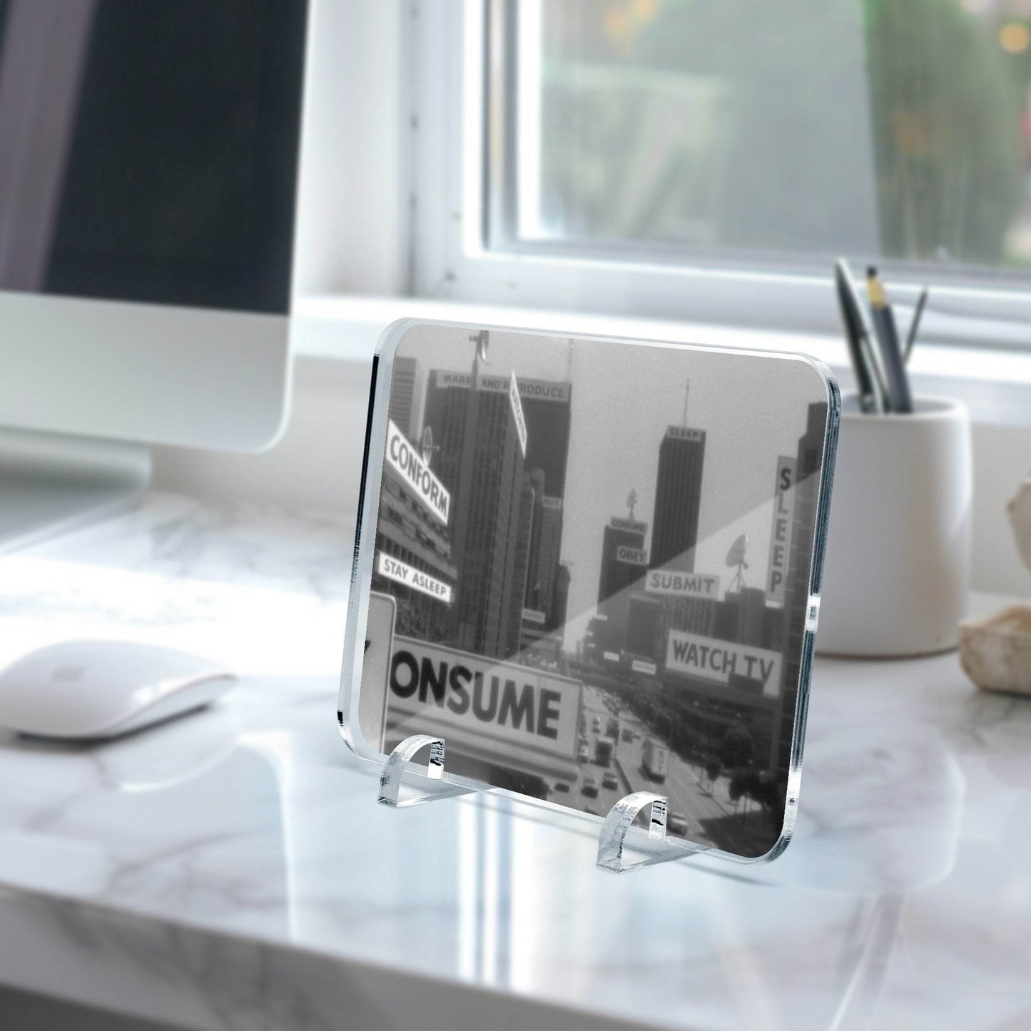 Acrylic Plaque with Stand - Concordia Style Boutique
