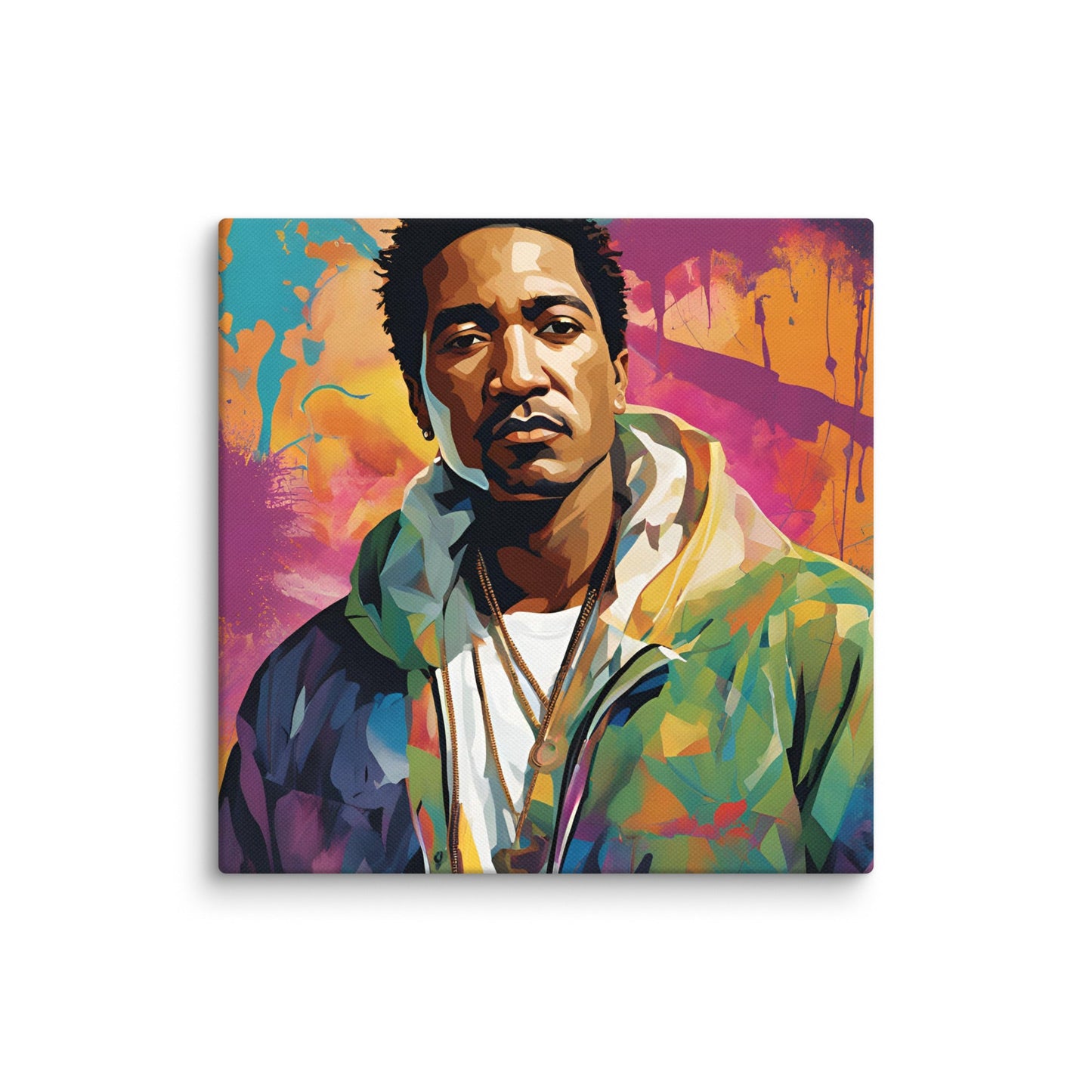 Q Tip Portait on Canvas - Concordia Style Boutique