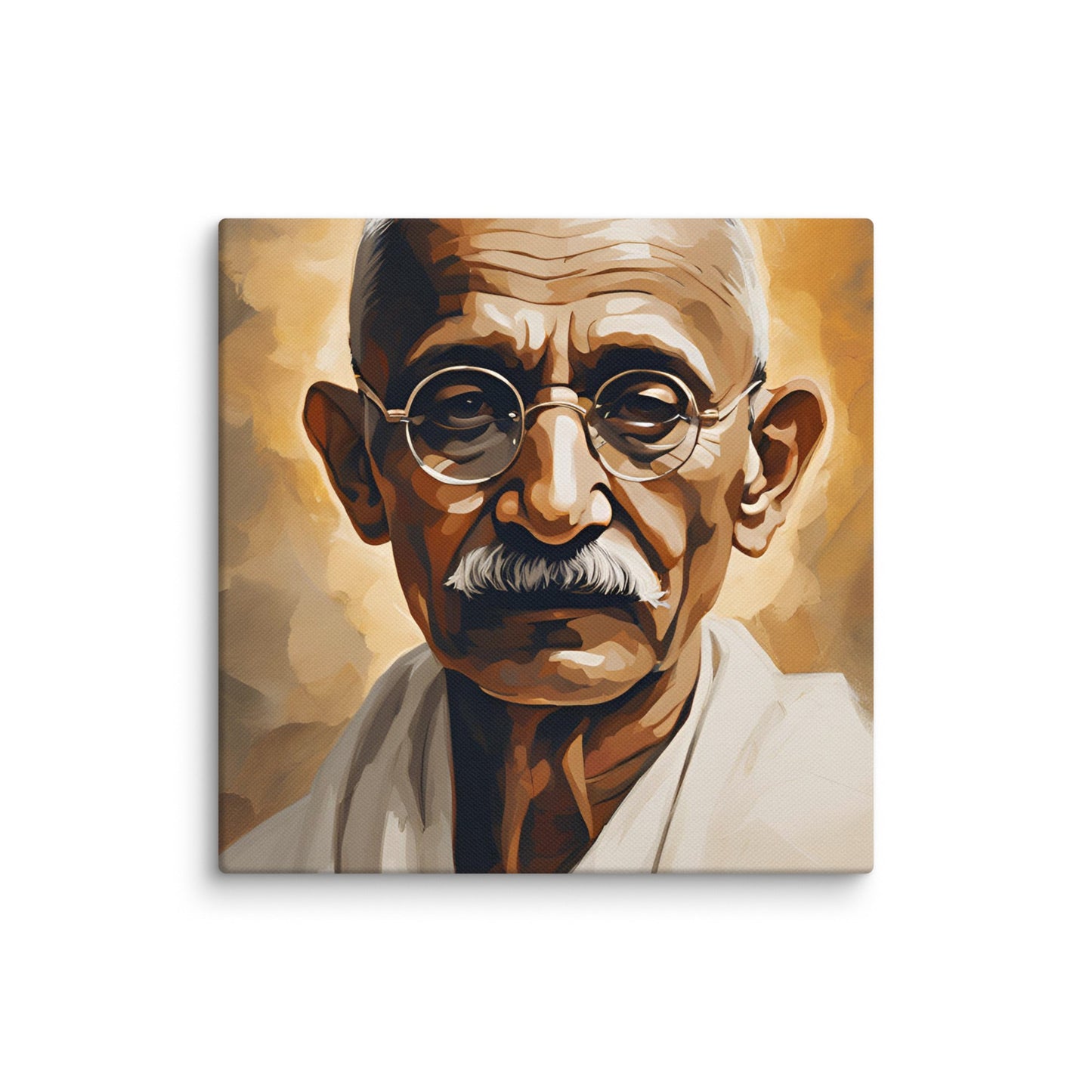 Mahatma Gandhi Portait on Canvas - Concordia Style Boutique