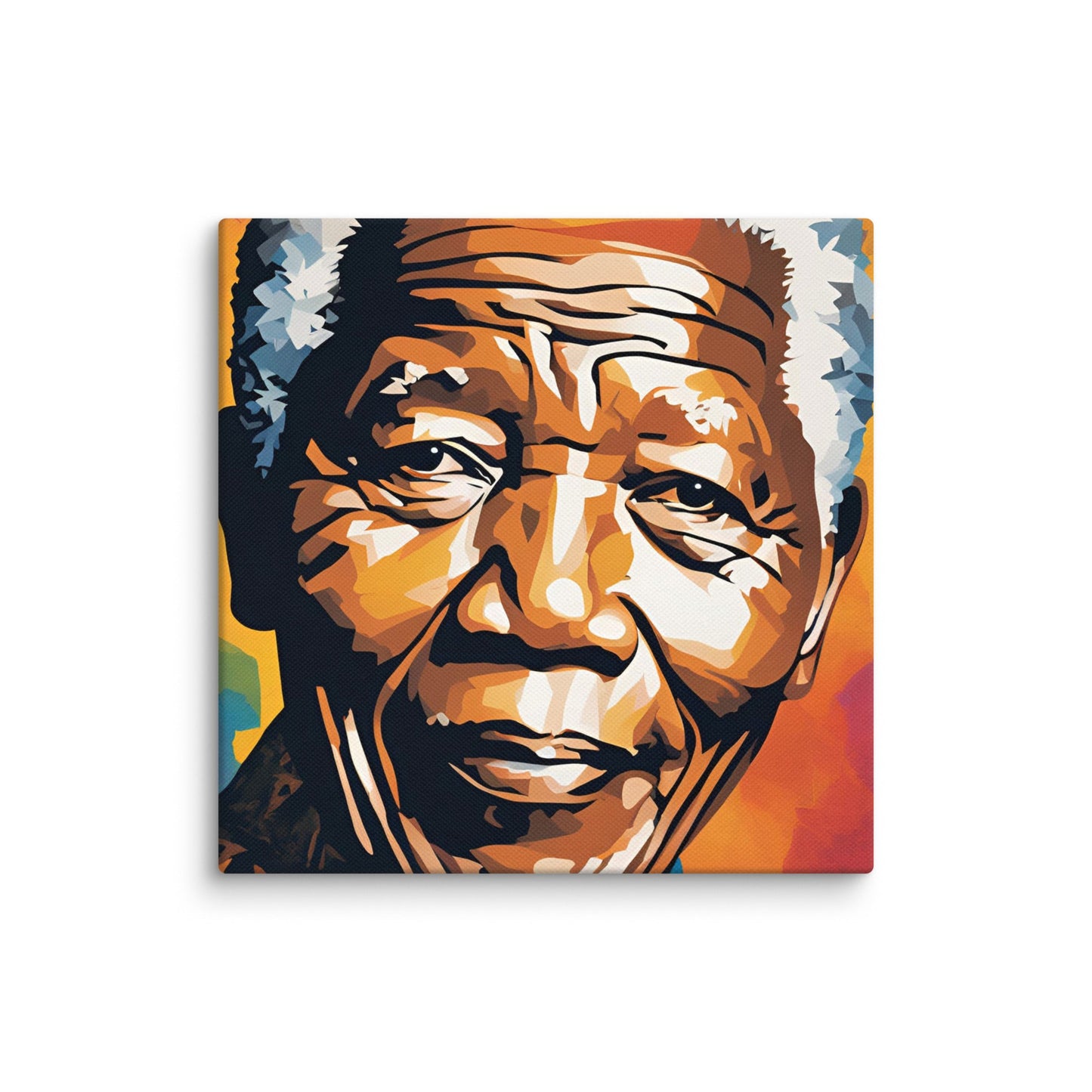 Nelson Mandela Portait on Canvas - Concordia Style Boutique