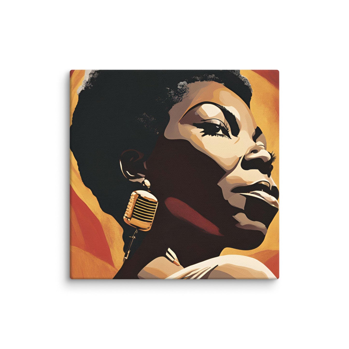 Nina Simone Portait on Canvas - Concordia Style Boutique