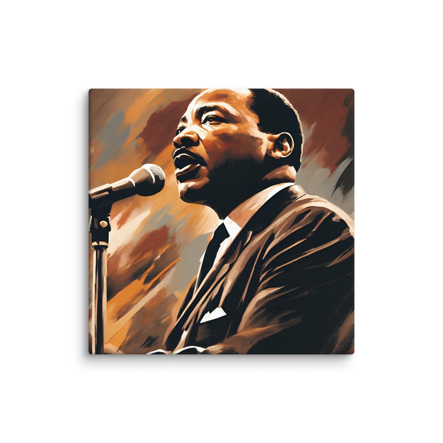 Martin Luther King Jr. Portait on Canvas - Concordia Style Boutique