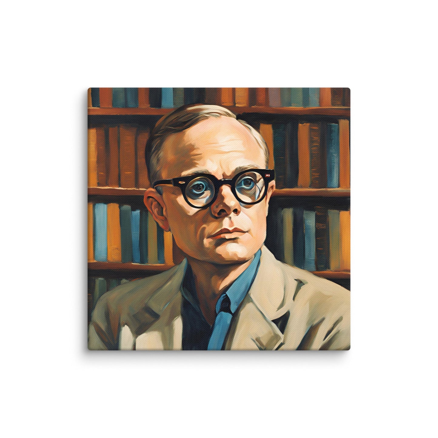 Truman Capote Portait on Canvas - Concordia Style Boutique