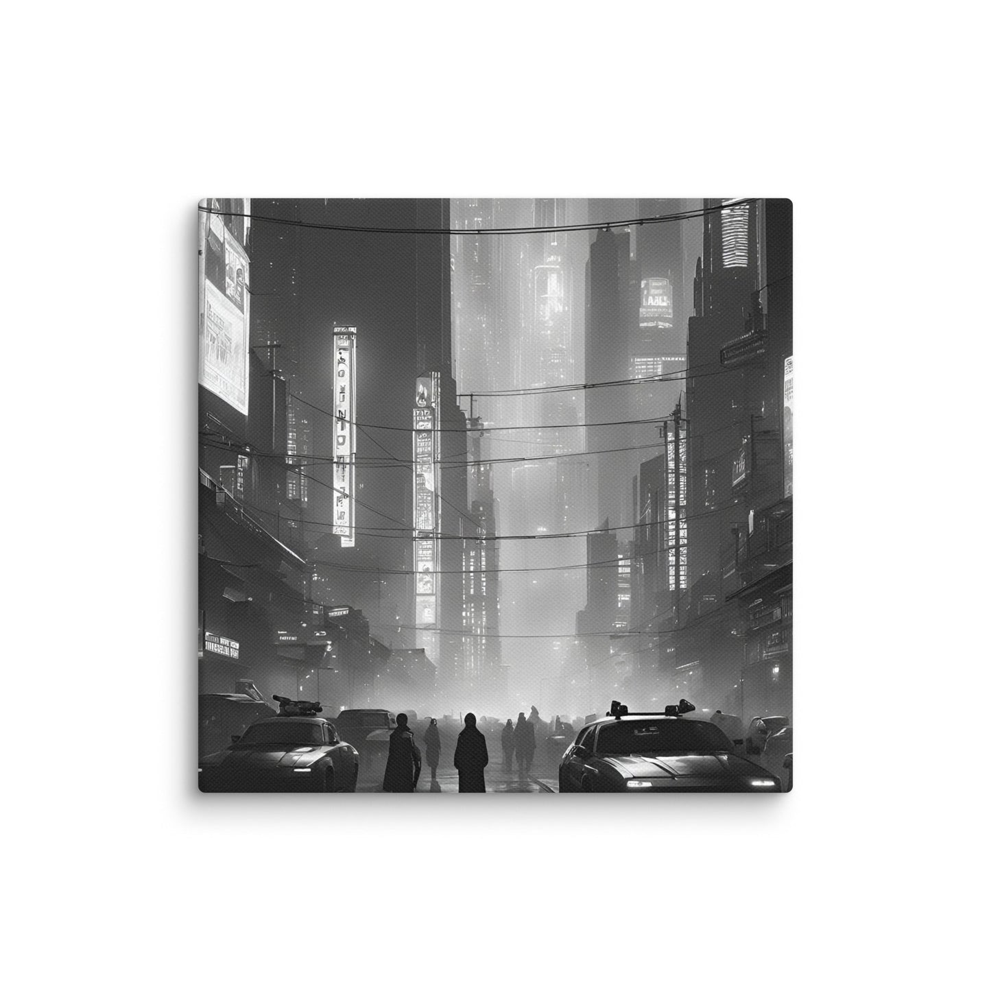 Synthwave City 14 Canvas - Concordia Style Boutique