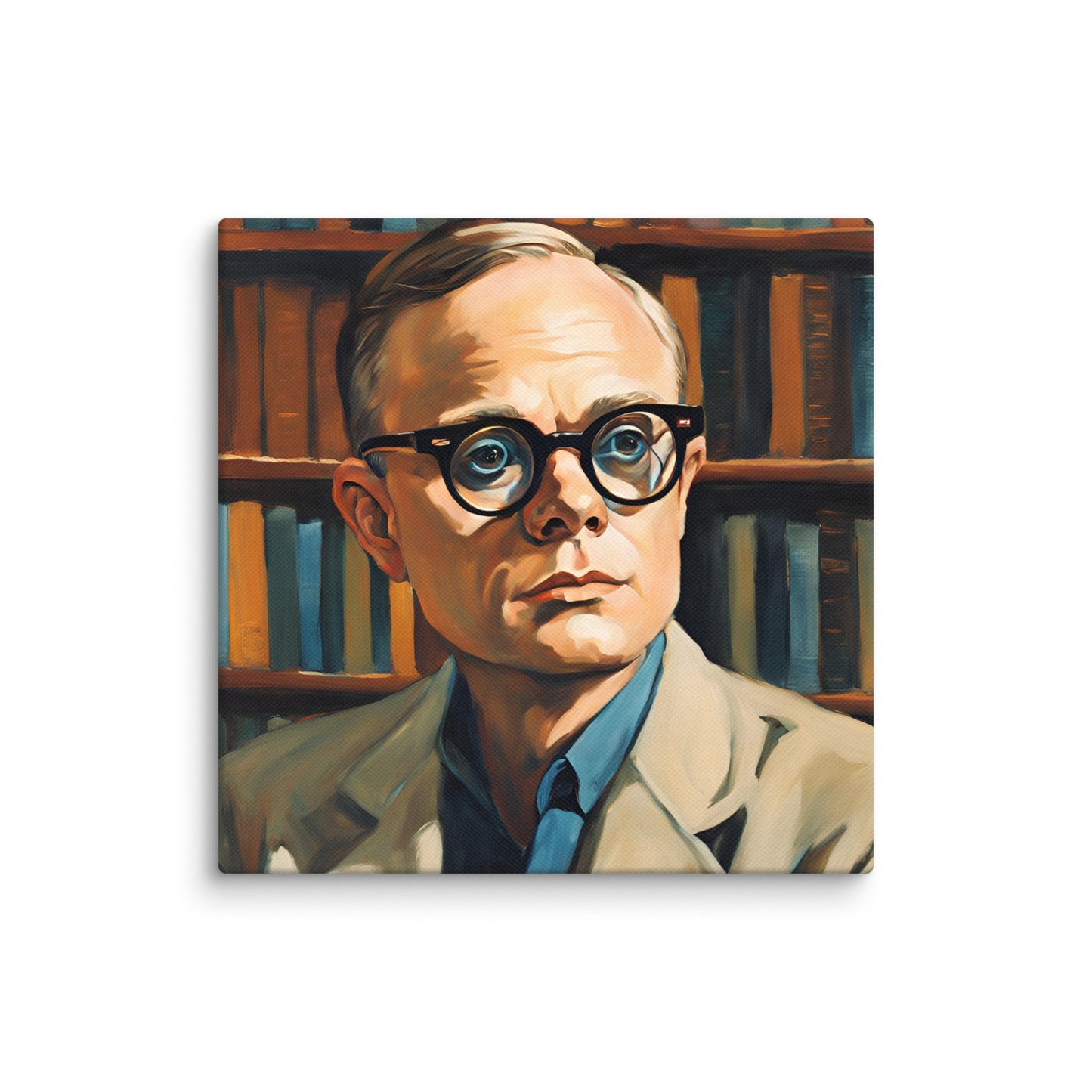 Truman Capote Portait on Canvas - Concordia Style Boutique