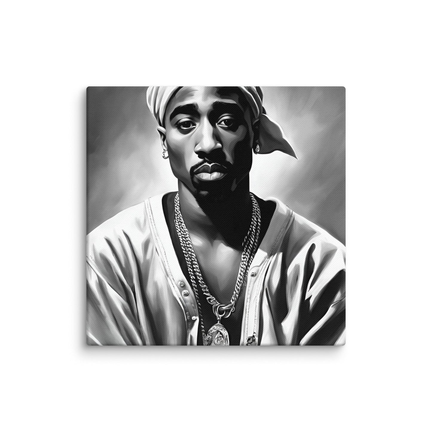 Tupac Portait on Canvas - Concordia Style Boutique