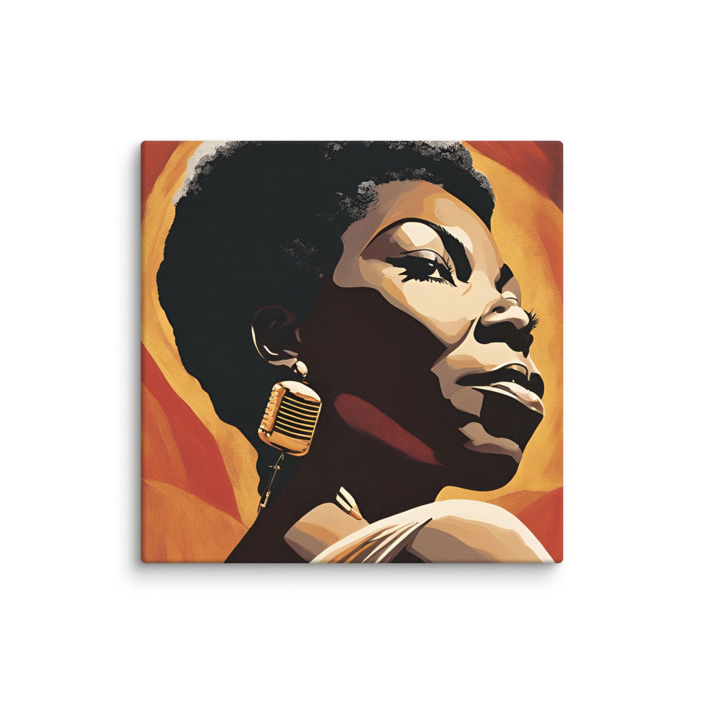 Nina Simone Portait on Canvas - Concordia Style Boutique