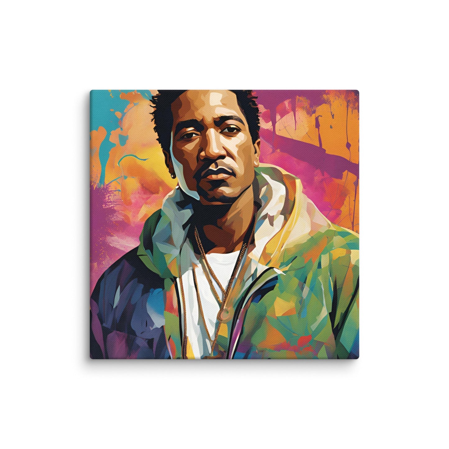 Q Tip Portait on Canvas - Concordia Style Boutique