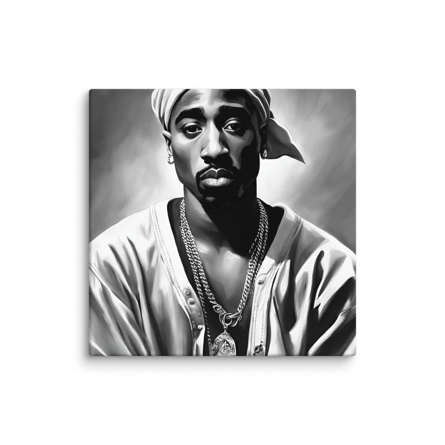 Tupac Portait on Canvas - Concordia Style Boutique
