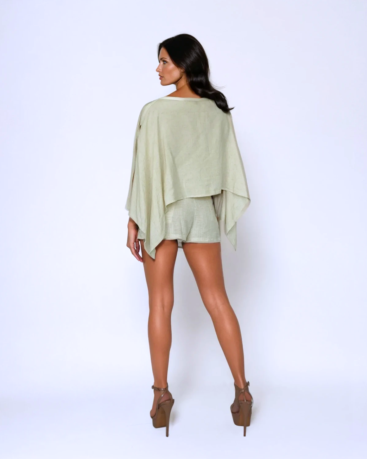 Cape Top - Linen - Concordia Style Boutique