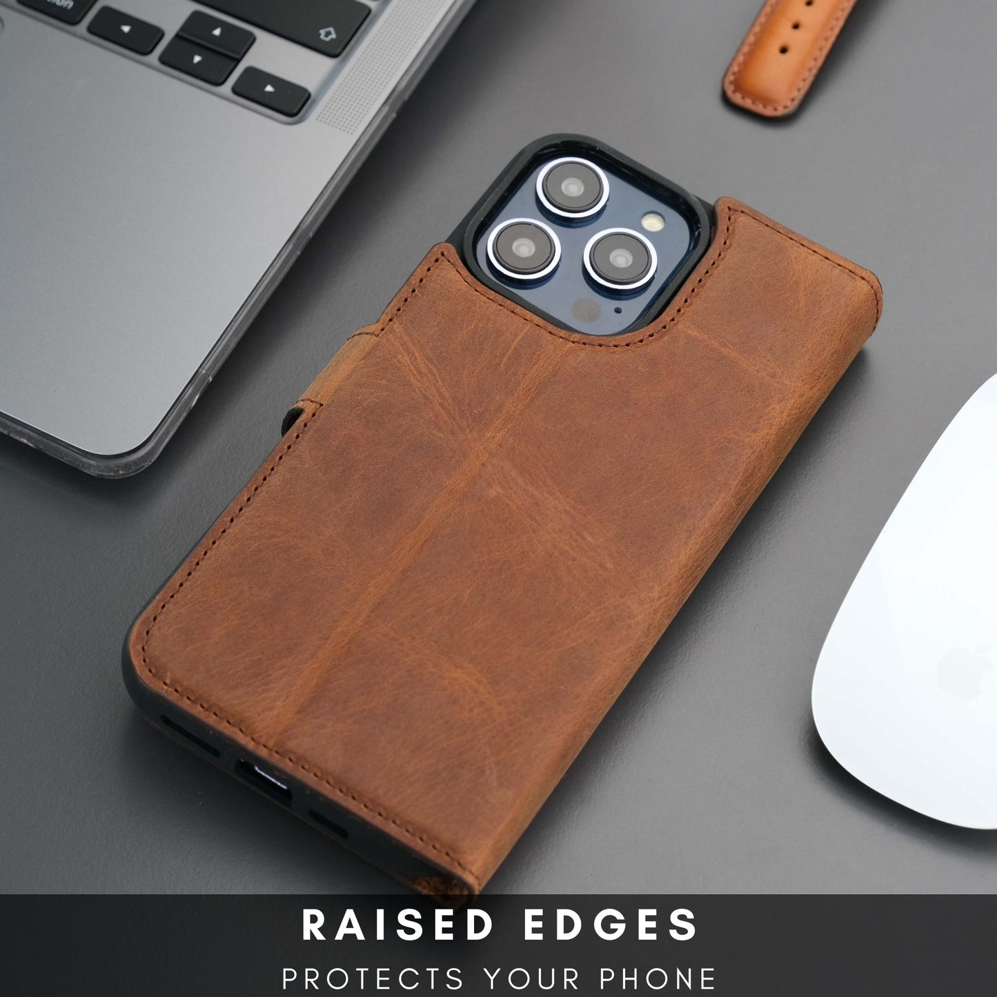 Casper iPhone 16 Pro Max Wallet Case Leather MagSafe - Concordia Style Boutique