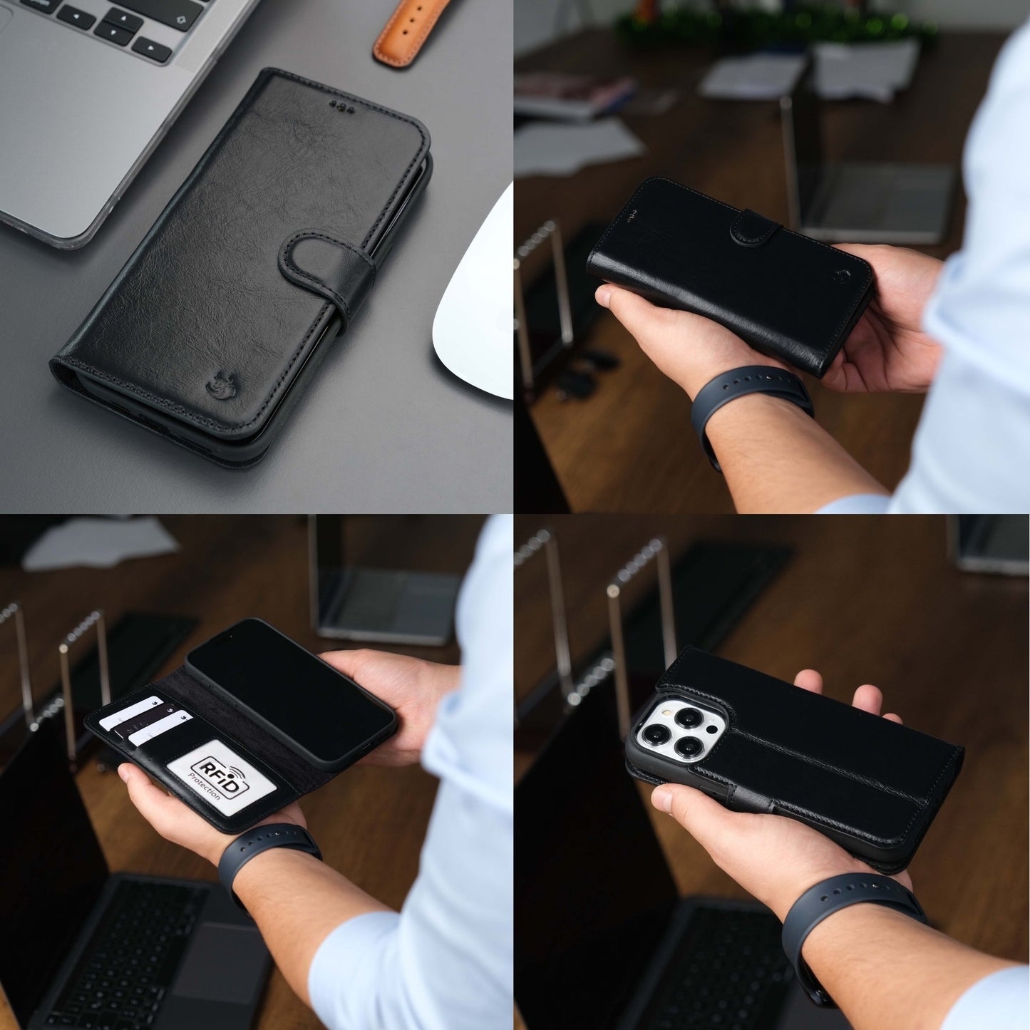 Casper iPhone 16 Pro Max Wallet Case Leather MagSafe - Concordia Style Boutique