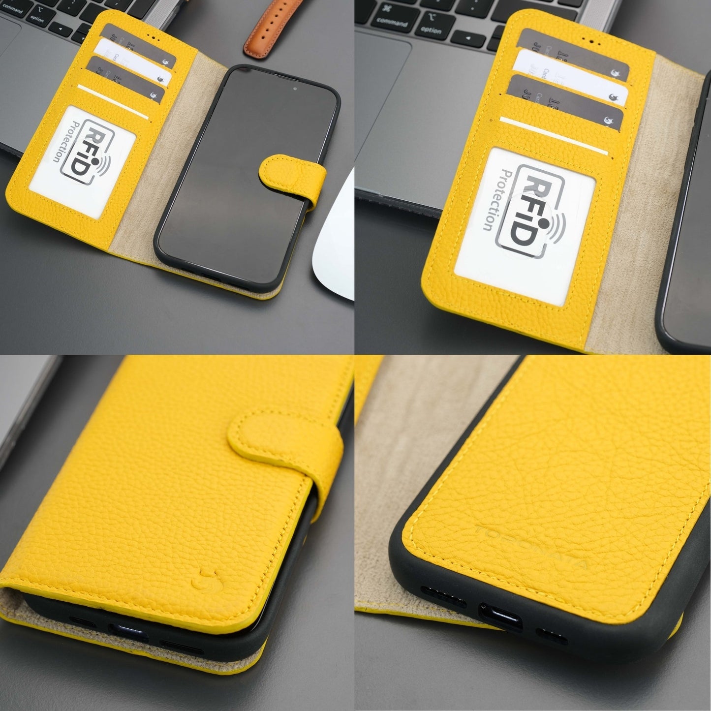 Casper iPhone 16 Pro Max Wallet Case Leather MagSafe - Concordia Style Boutique
