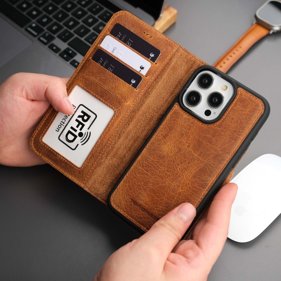 Casper iPhone 16 Pro Max Wallet Case Leather MagSafe - Concordia Style Boutique
