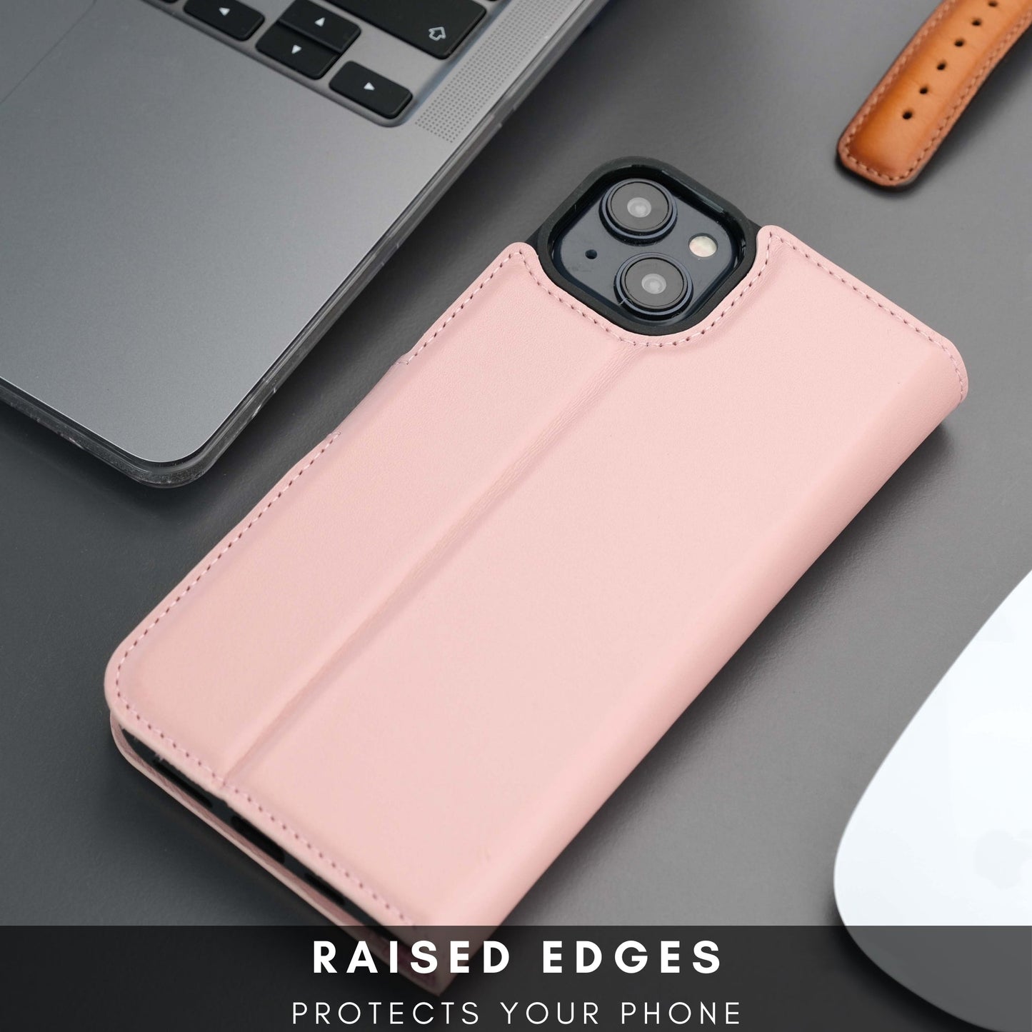 Casper Leather iPhone 15 Wallet Case | Detachable MagSafe Compatible RFID Protection - Concordia Style Boutique