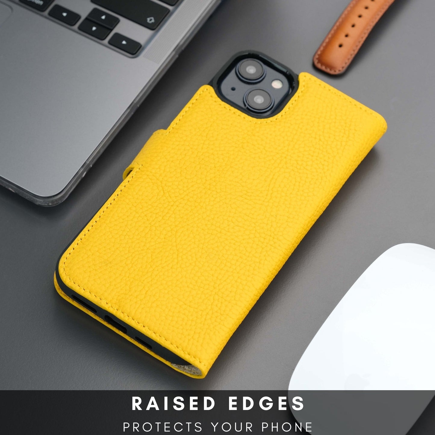 Casper Leather iPhone 15 Wallet Case | Detachable MagSafe Compatible RFID Protection - Concordia Style Boutique