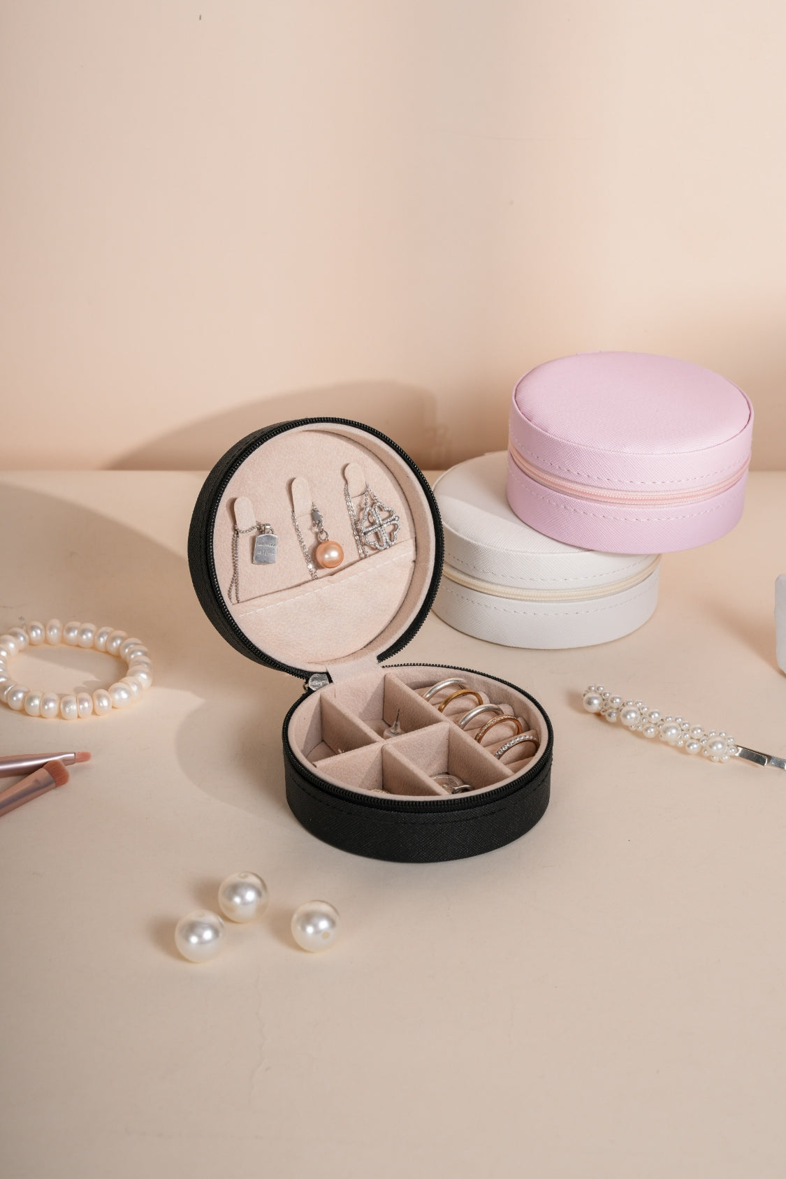 PU Leather Jewelry Storage Box - Premium Jewelry Storage Box from Concordia Style Boutique - Just $13.66! Shop now at Concordia Style Boutique