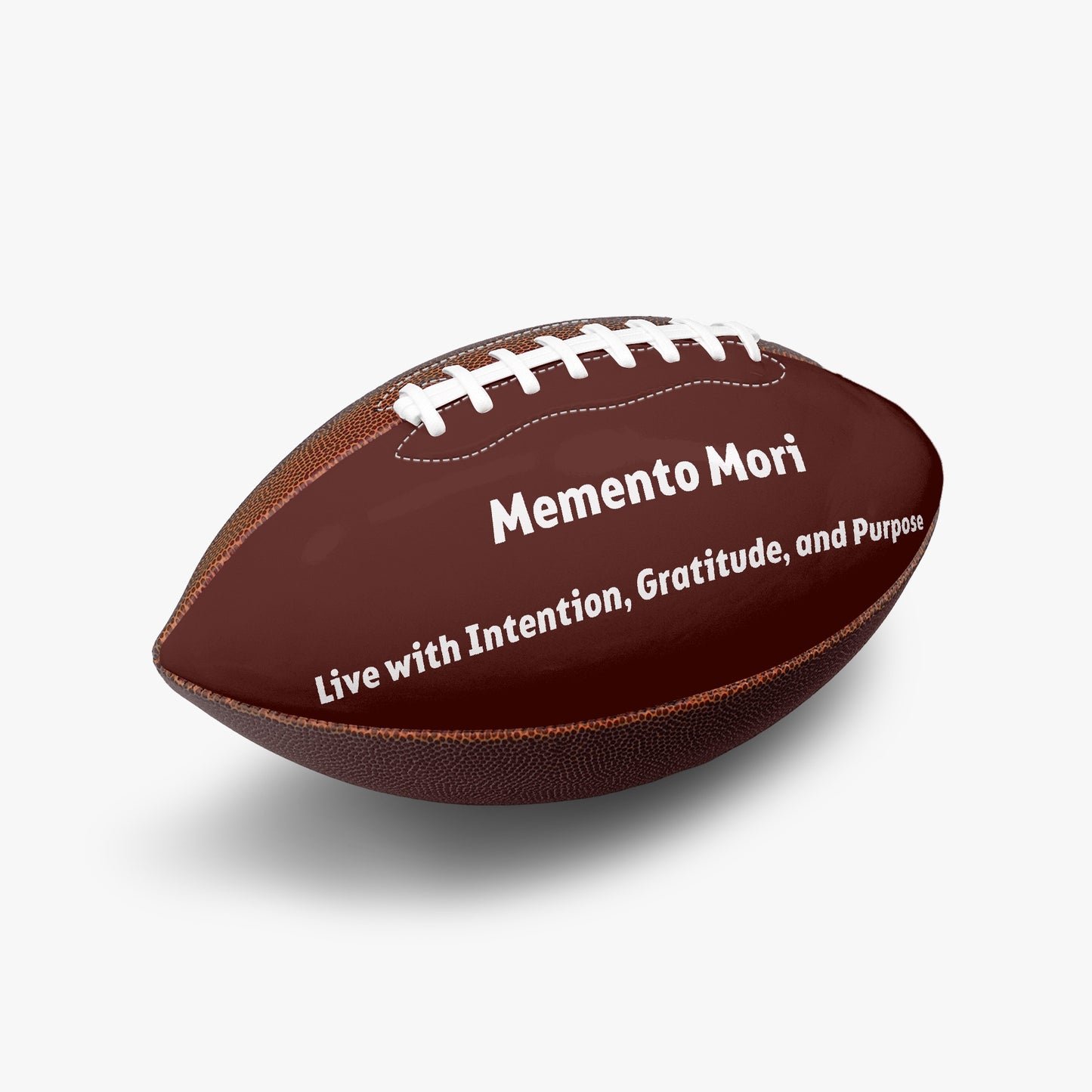 American Football - One Panel Print Design - "Memento Mori" - Premium American Football from Concordia Style Boutique - Just $37! Shop now at Concordia Style Boutique