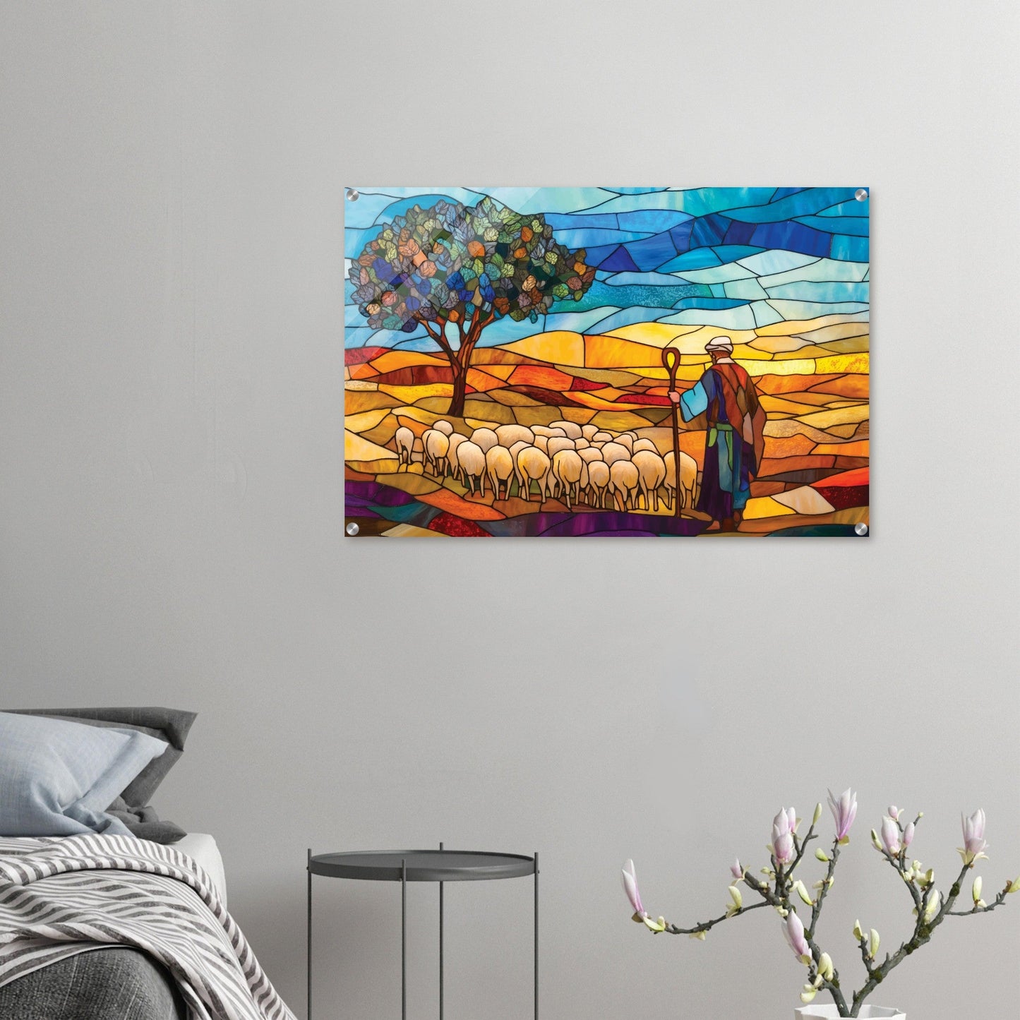 The Shepherd's Journey Acrylic Print