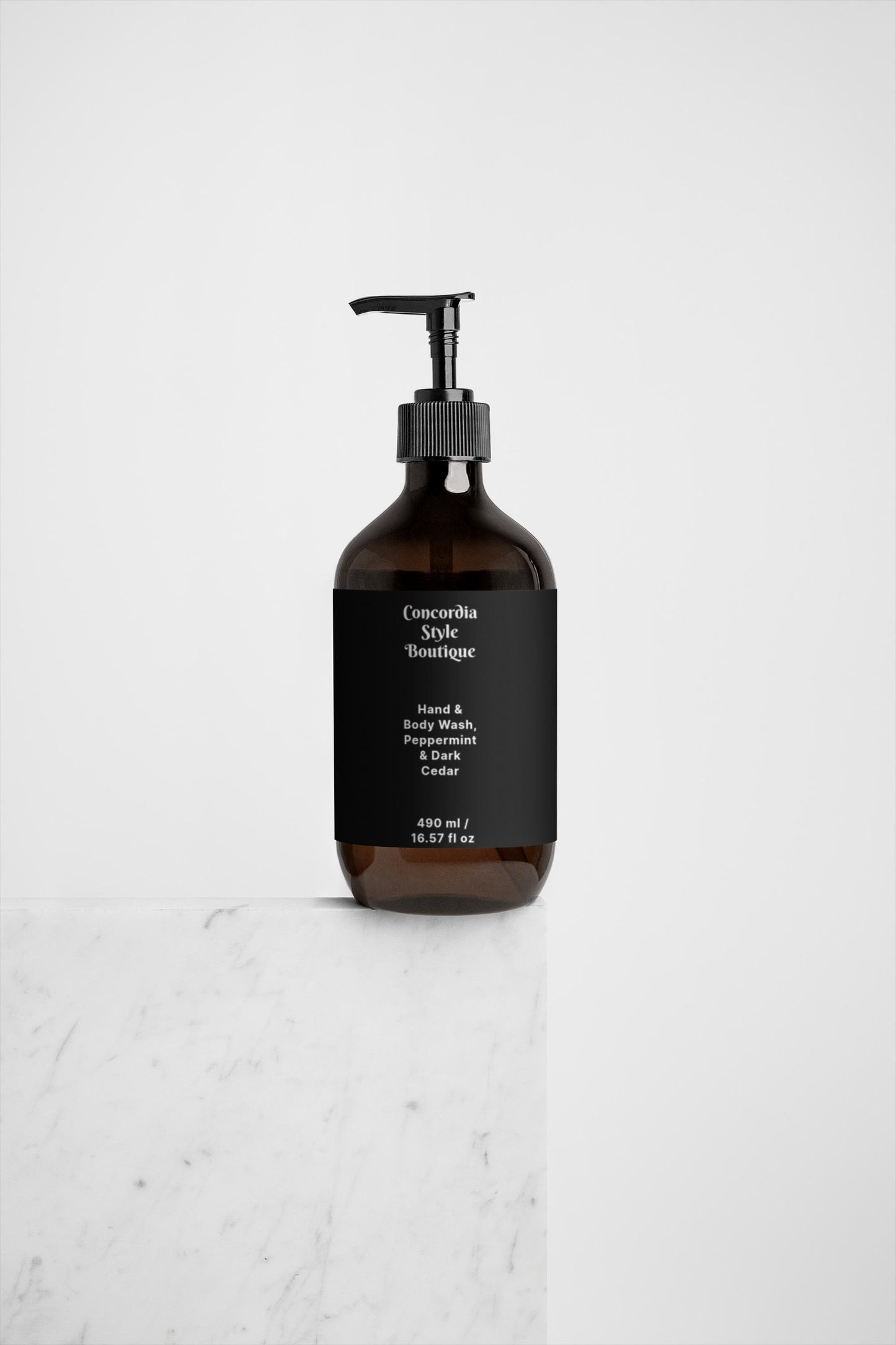 Hand & Body Wash, Peppermint & Dark Cedar - Concordia Style Boutique