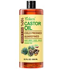 Yoken EWG Verified Castile Soap Liquid Unscented 33.8 fl oz Pure Castile Liquid Soap Made With Organic Oil, Clean & Gentle, Natural Castor Oil Soap for Body Wash, Hand, Dishes, Laundry, No Fragrance - Concordia Style Boutique
