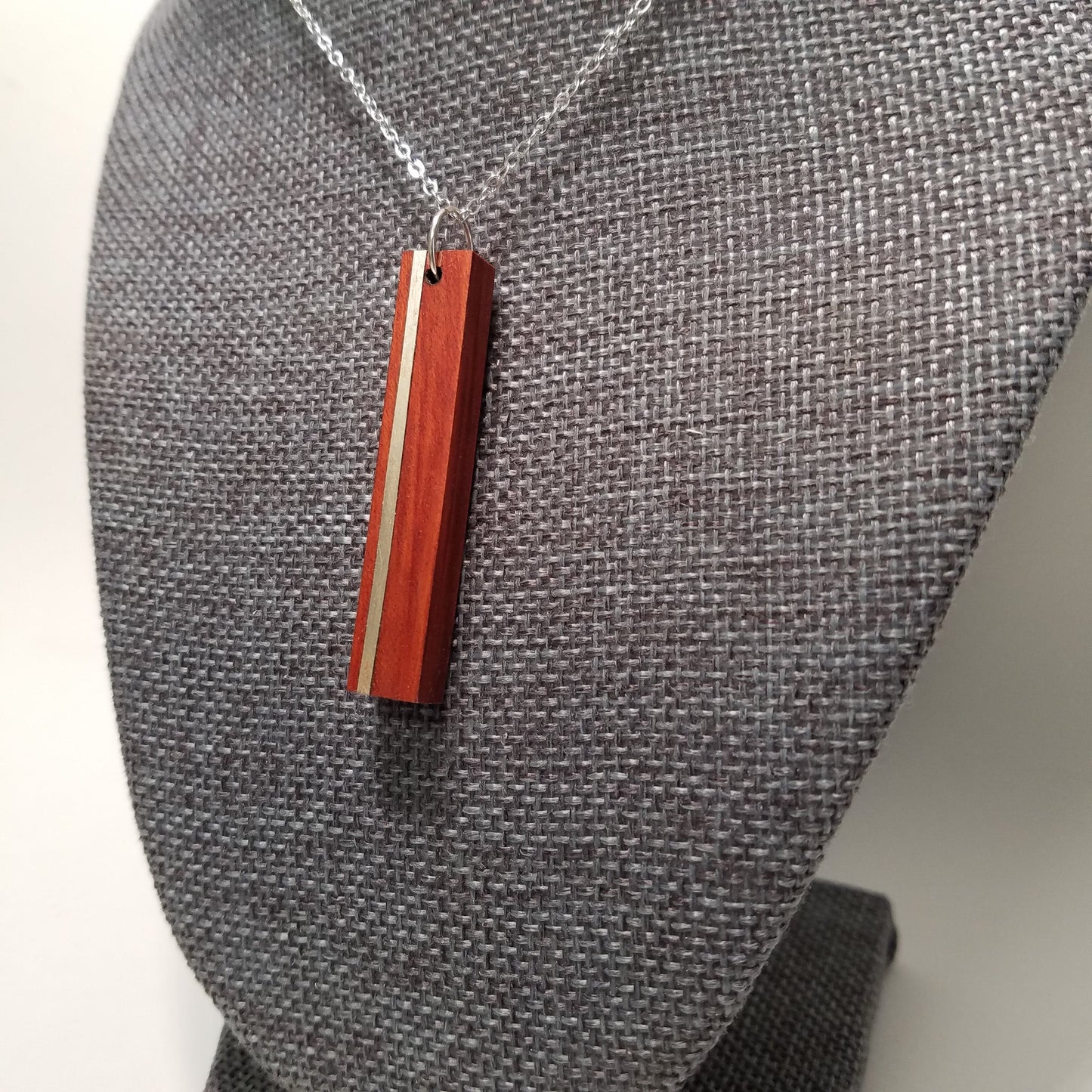 Horizontal Silver Inlay Necklace - Concordia Style Boutique