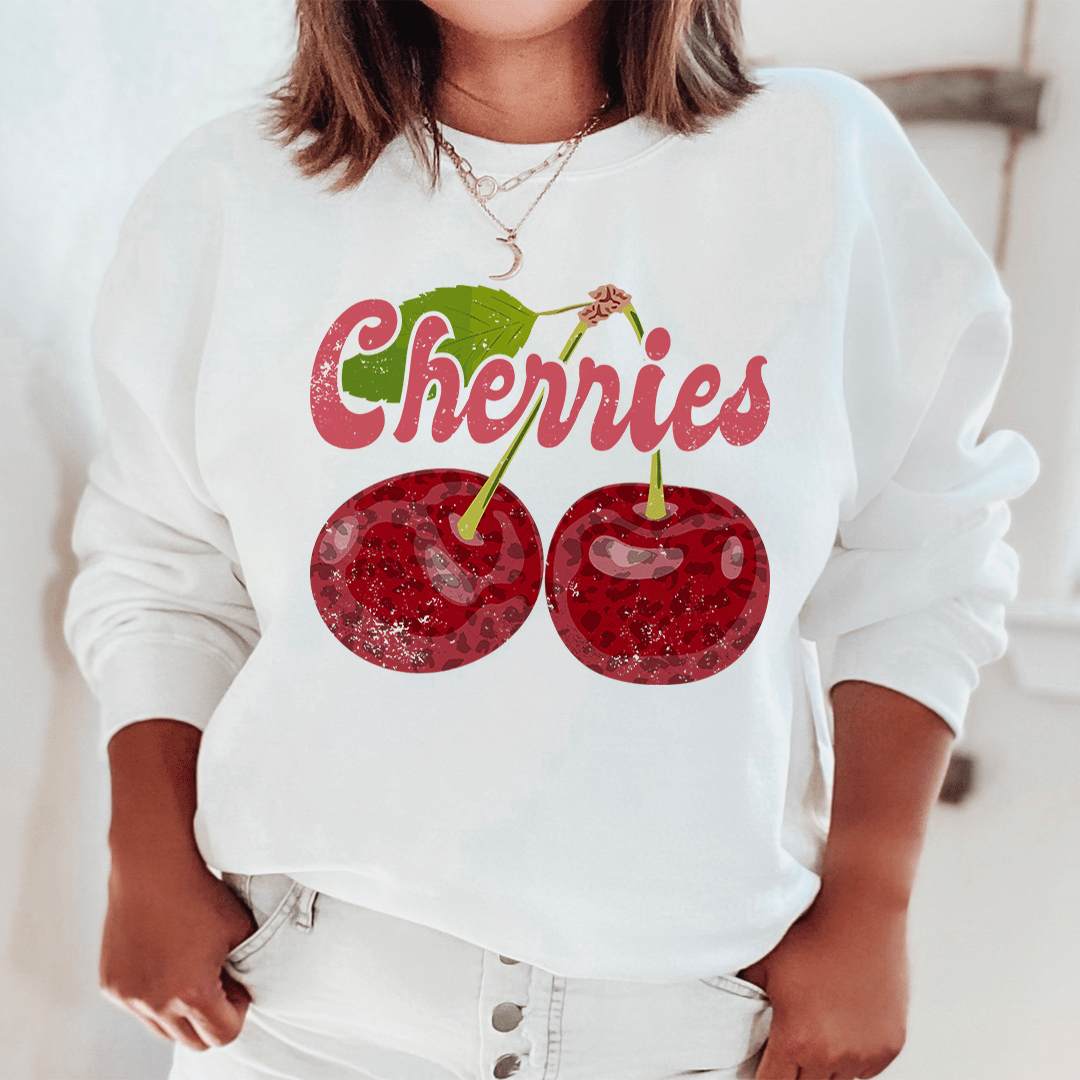 Cherries Sweatshirt - Concordia Style Boutique