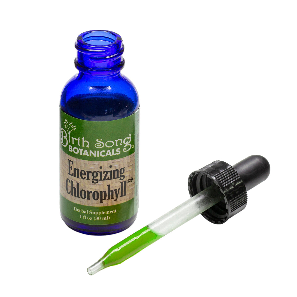 Energizing Chlorophyll Liquid Drops, Peppermint Flavored, Natural Energy, Skin Health, Immune Support* 1 oz. - Concordia Style Boutique