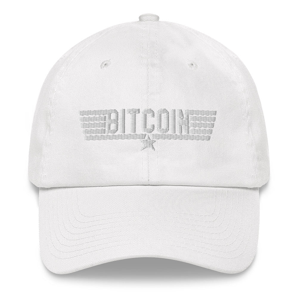 I Feel The Need The Need For More Bitcoin (White Embroidery) Dad Hat - Concordia Style Boutique