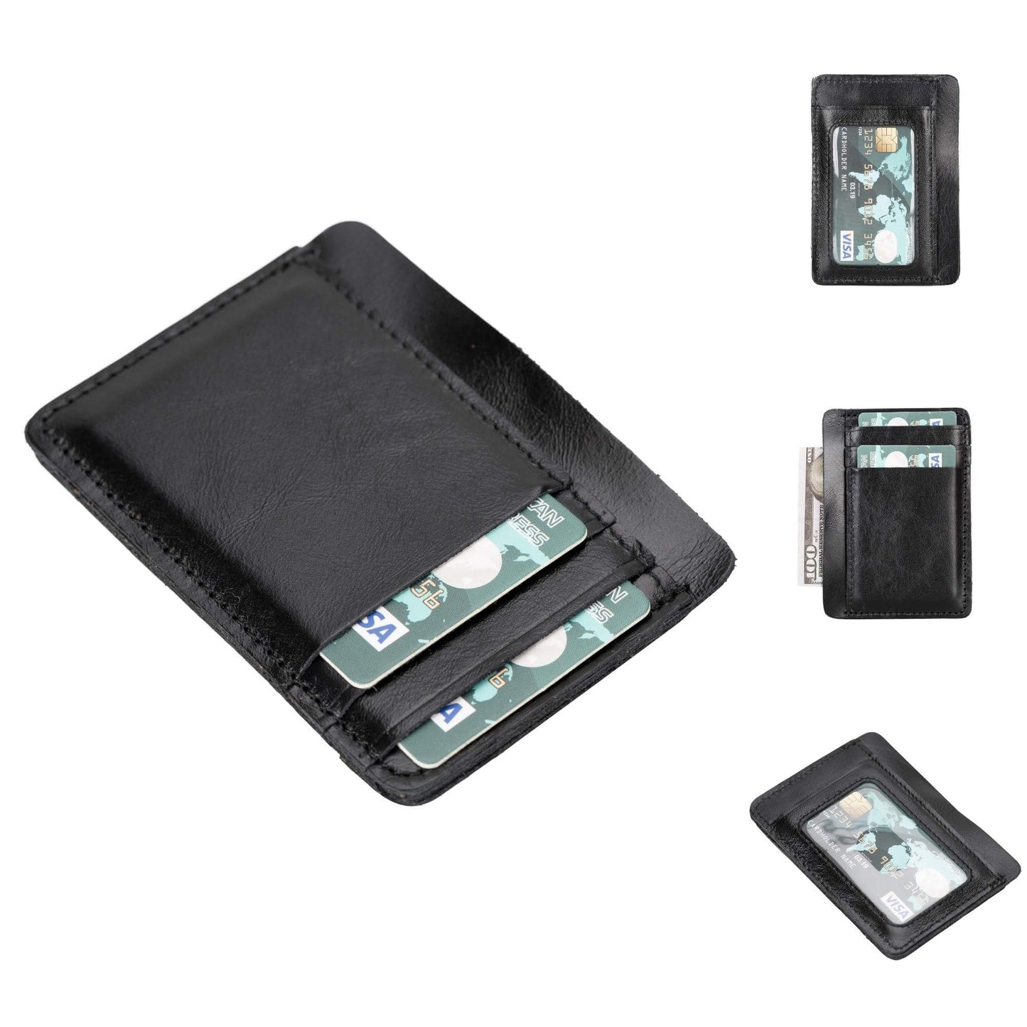 Cody Leather Card Holder and Wallet for Unisex - Concordia Style Boutique