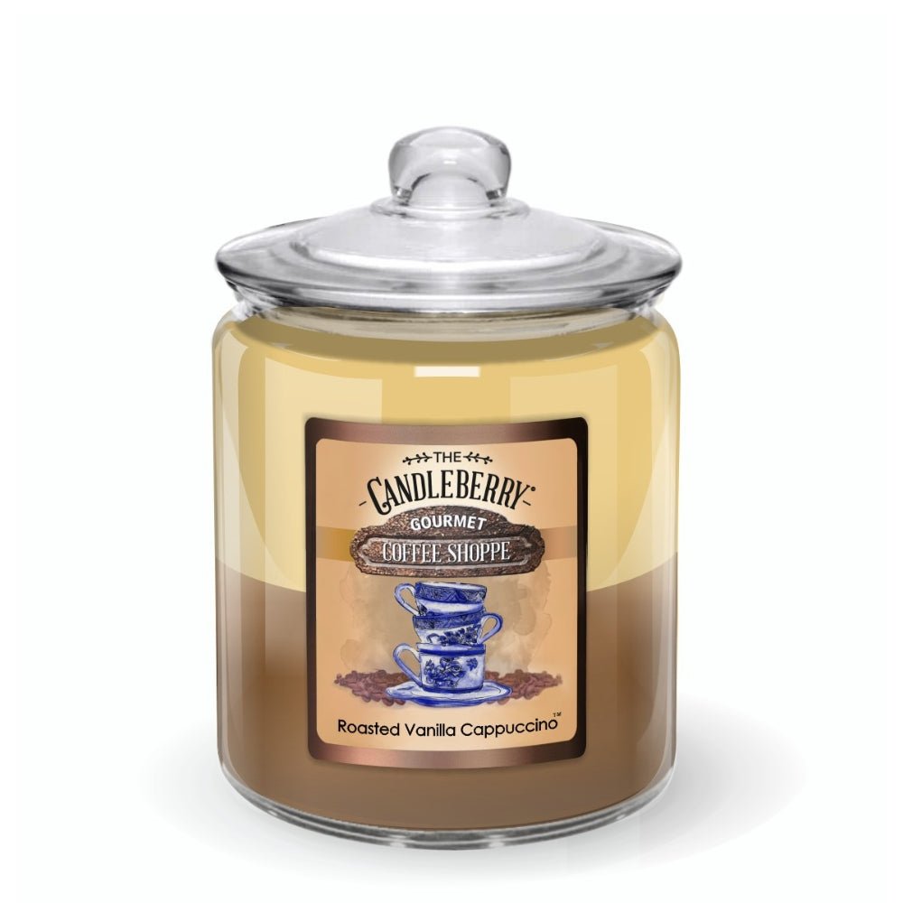 Coffee Shoppe - Roasted Vanilla Cappuccino™, 3 - Wick, Candy Jar Candle (Collective) - Concordia Style Boutique