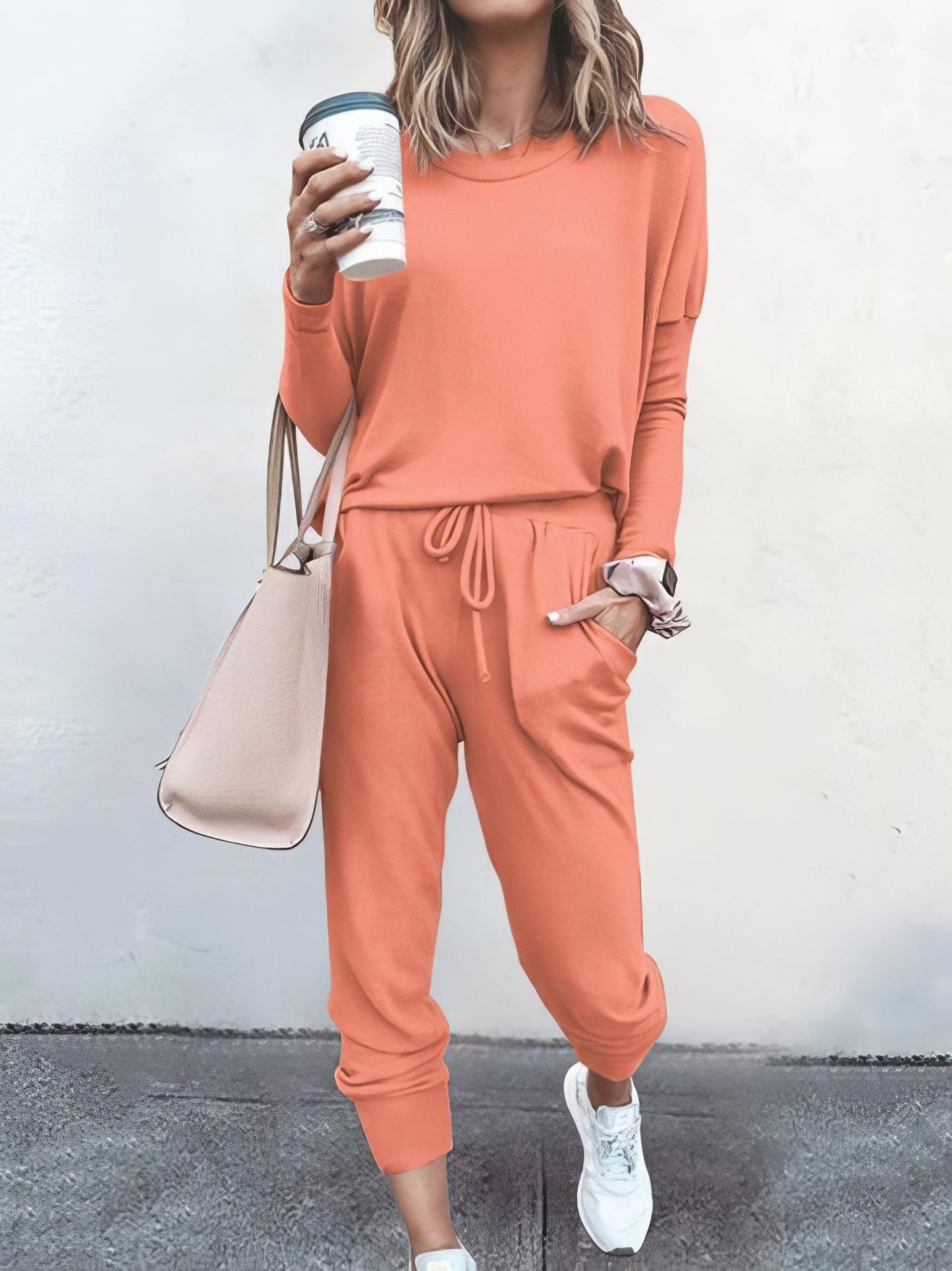 Color Long Sleeve Long Pants Pajamas Set - Concordia Style Boutique