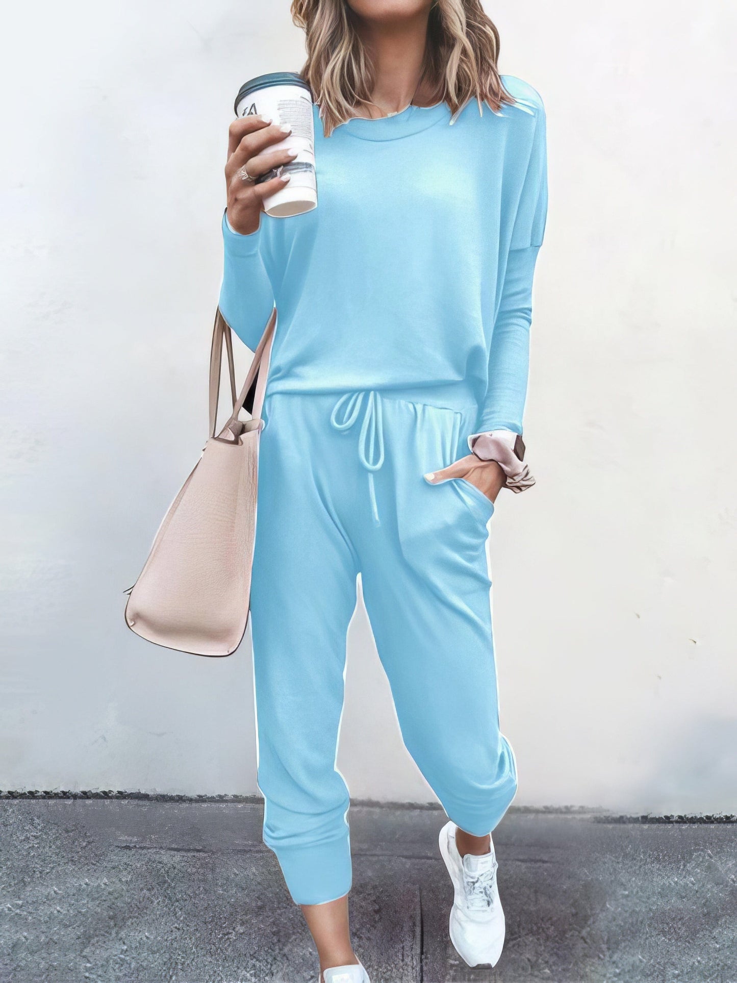 Color Long Sleeve Long Pants Pajamas Set - Concordia Style Boutique