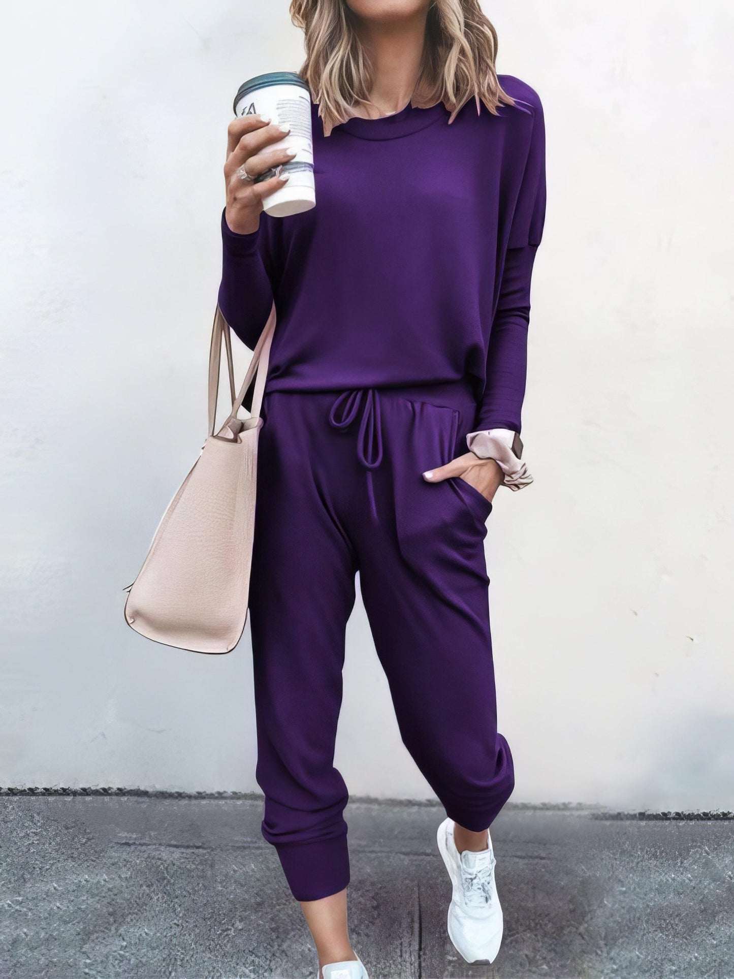 Color Long Sleeve Long Pants Pajamas Set - Concordia Style Boutique