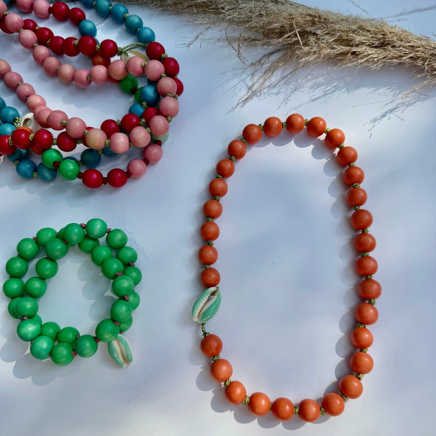 Wood Bead Necklace