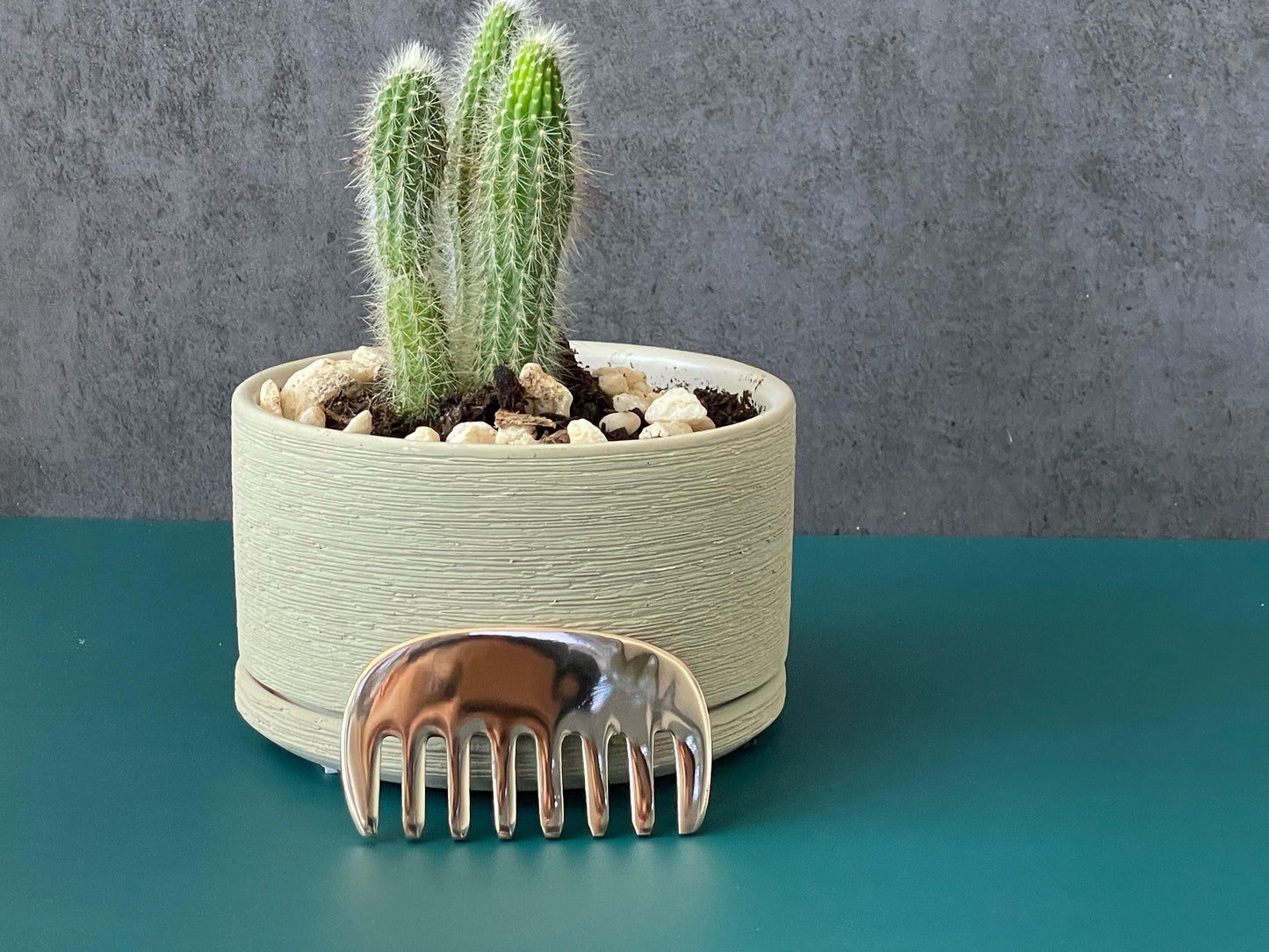 Ayurvedic Kansa Scalp Stimulation Comb - Concordia Style Boutique