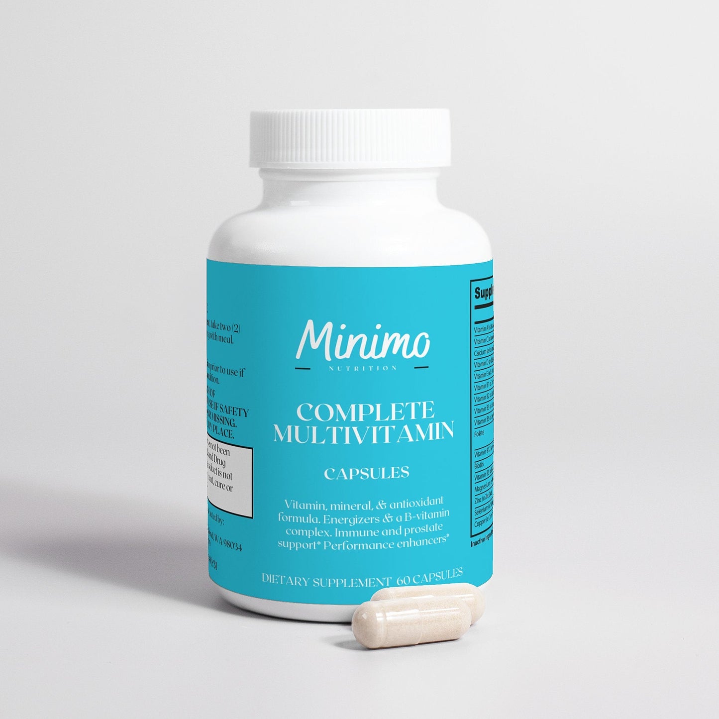 Complete Multivitamin + Immunity Boost, 60 ct. - Concordia Style Boutique