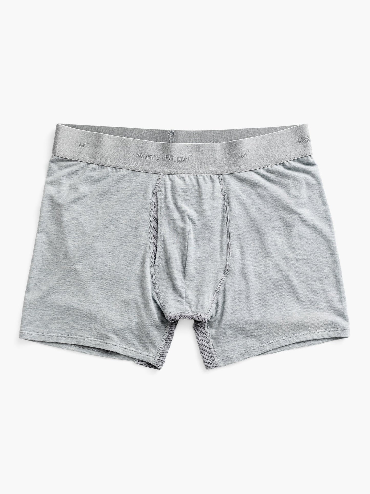 Men's Composite Merino Boxer Brief - Light Grey Heather - Concordia Style Boutique