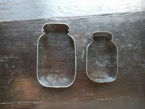 Mason Jar Cookie Cutters 2-pack - Concordia Style Boutique
