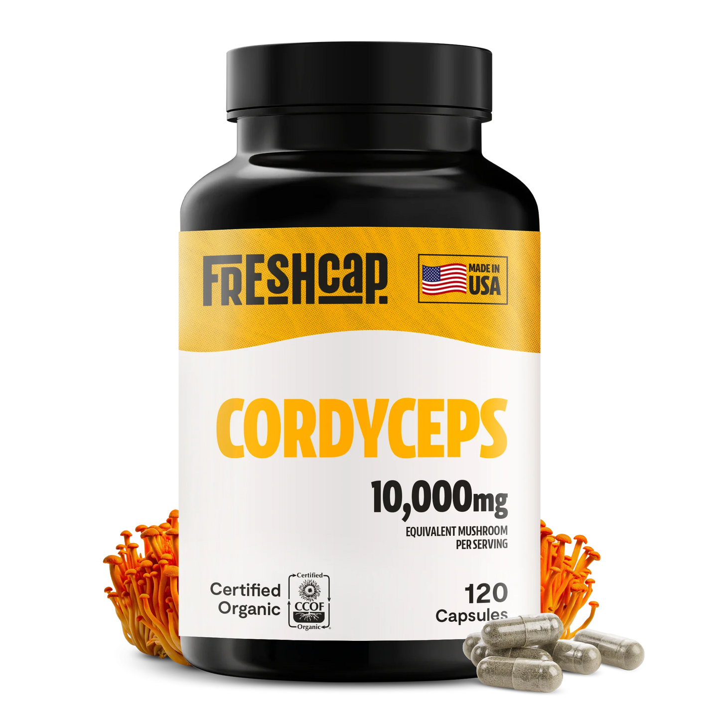 Cordyceps Mushroom Extract Capsules - Concordia Style Boutique